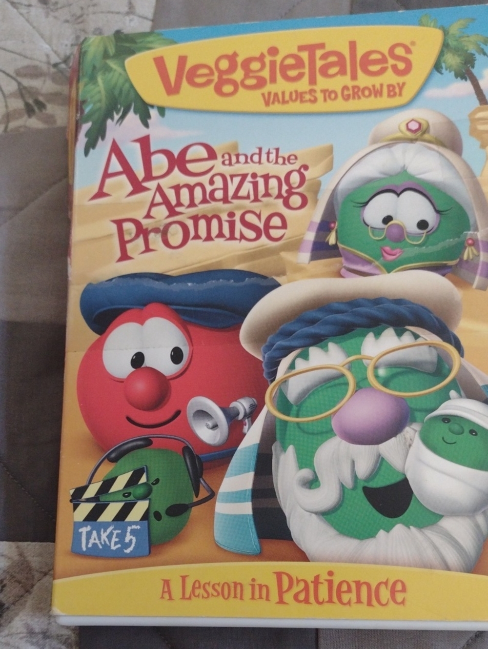 Abe and the Amazing Promise Kids Toy - Veggie Tales Dvd